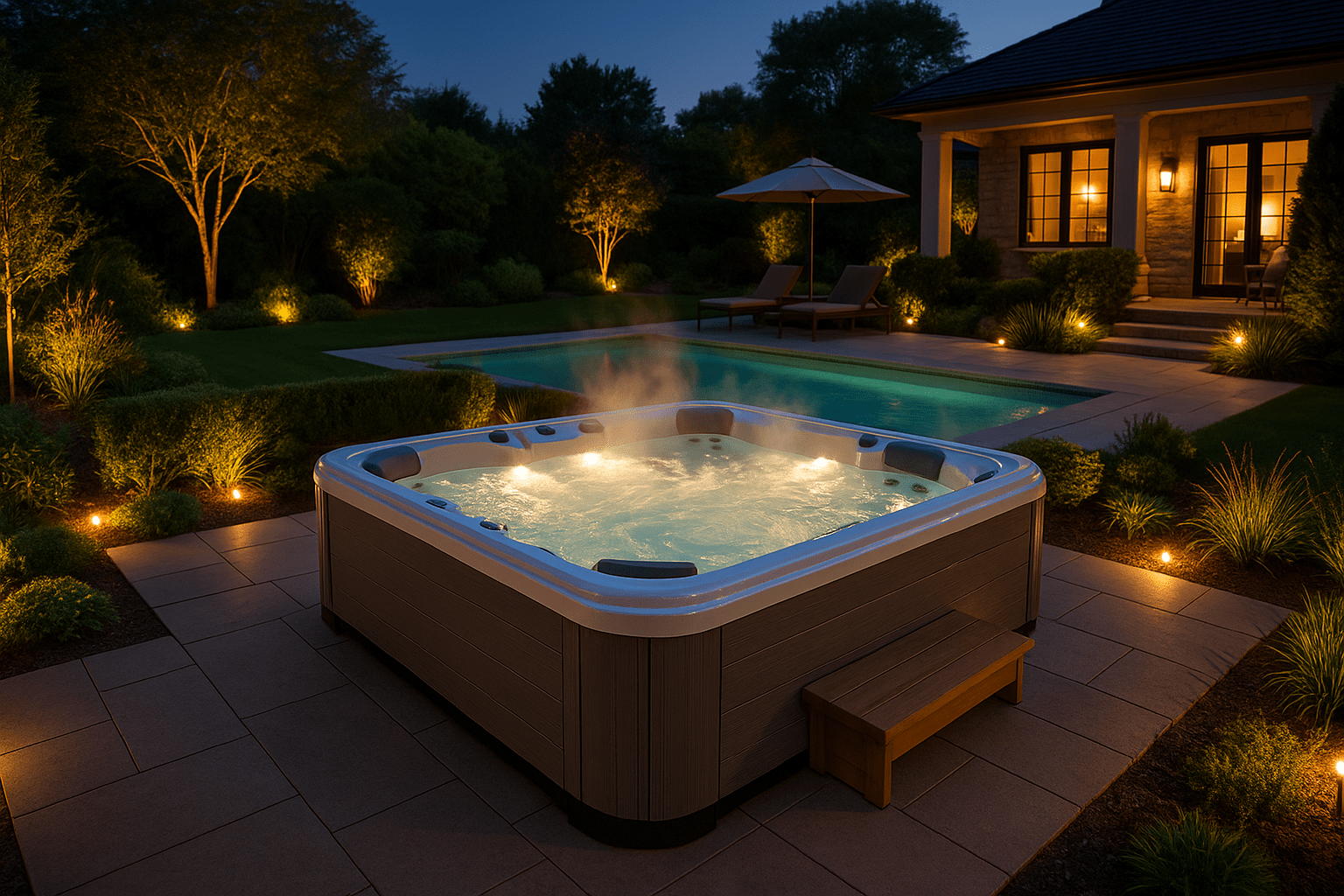 How a Backyard Spa Increases Home Value and Buyer Appeal - Echelon Living Co. LLC