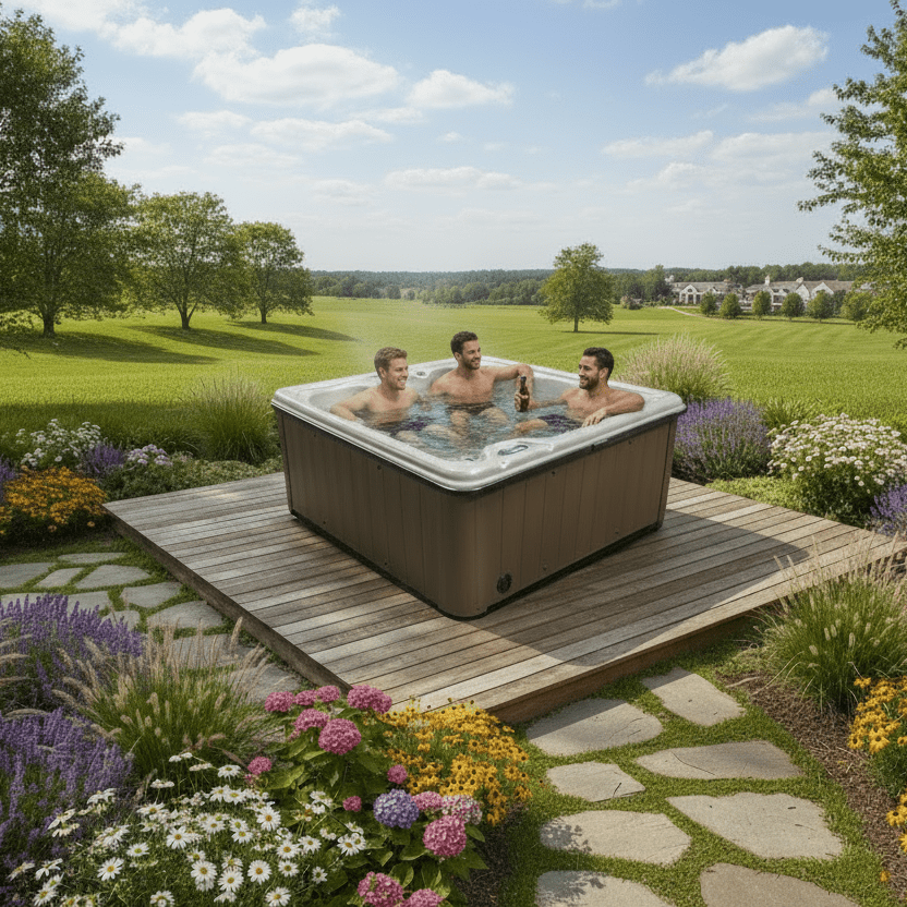 Supreme Plug N' Play Spa - Echelon Living Co. LLC